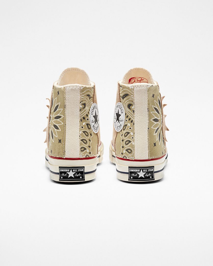 Tenisky Vysoke Converse Chuck 70 LTD Paisley Semisove Damske Béžové Hnede | SK GMBAU5